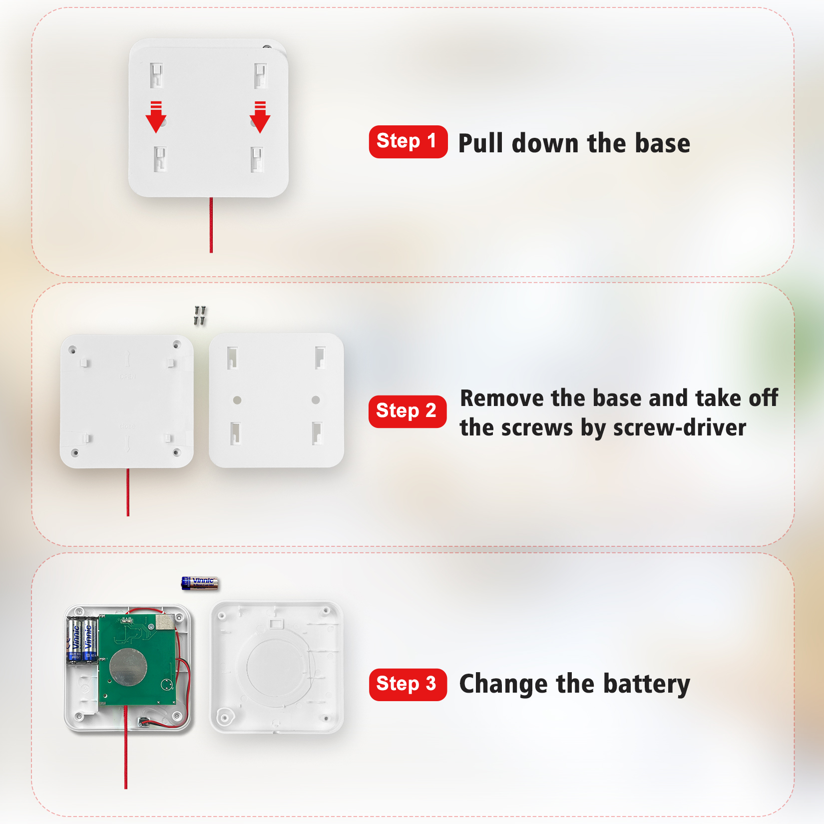 SINGCALL Emergency Strobe Siren Waterproof Pull Cord Panic Alarm System Safety Call Button for Home Factory Hospital Shop Caregiver Alert Pager for Seniors Disabled Patient 2 SOS Call Buttons